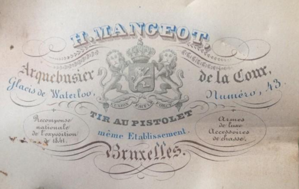 H.Mangeot, A Bruxelles, Label.